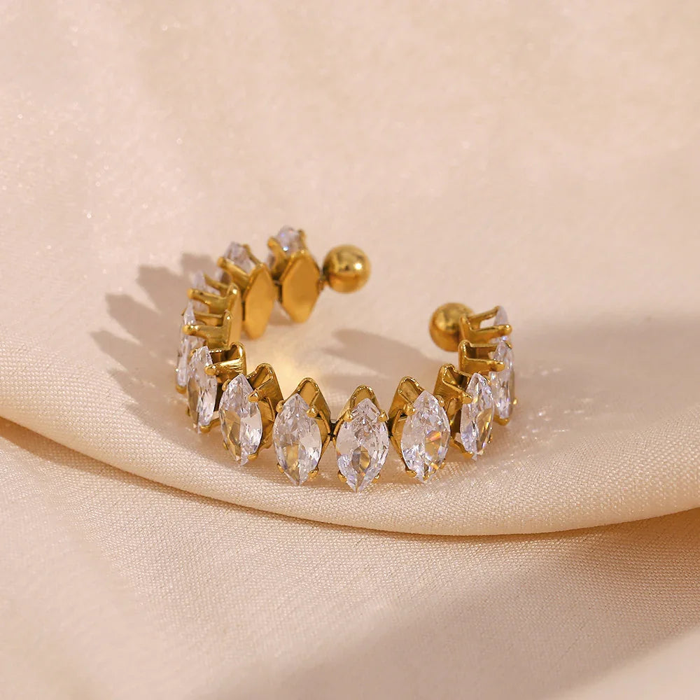 Anillo Hojas Genevieve
