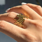Anillo Escultural Zoella