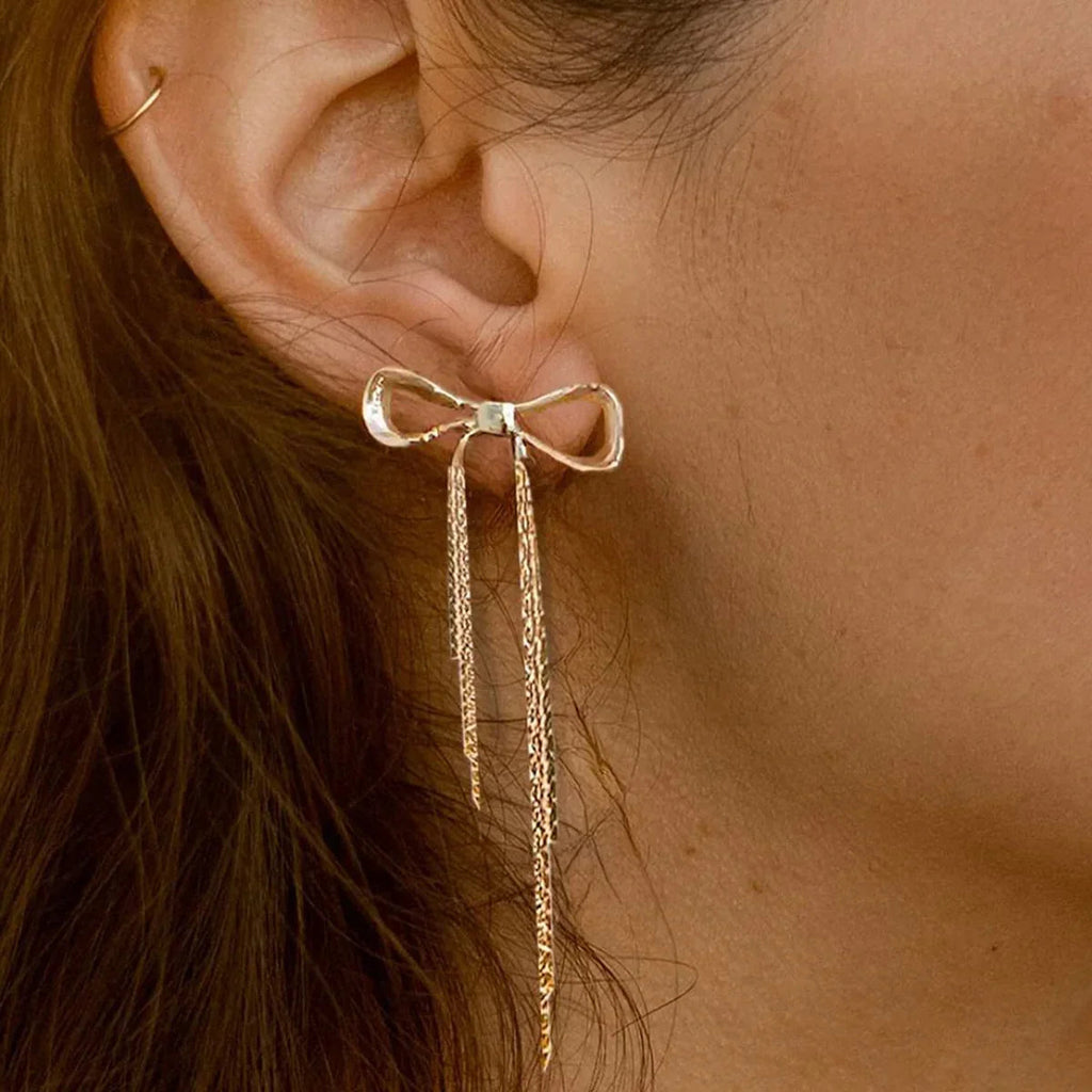 Pendientes Lazo Yvette