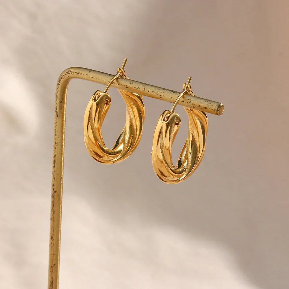 Aros Trenzados Denisse