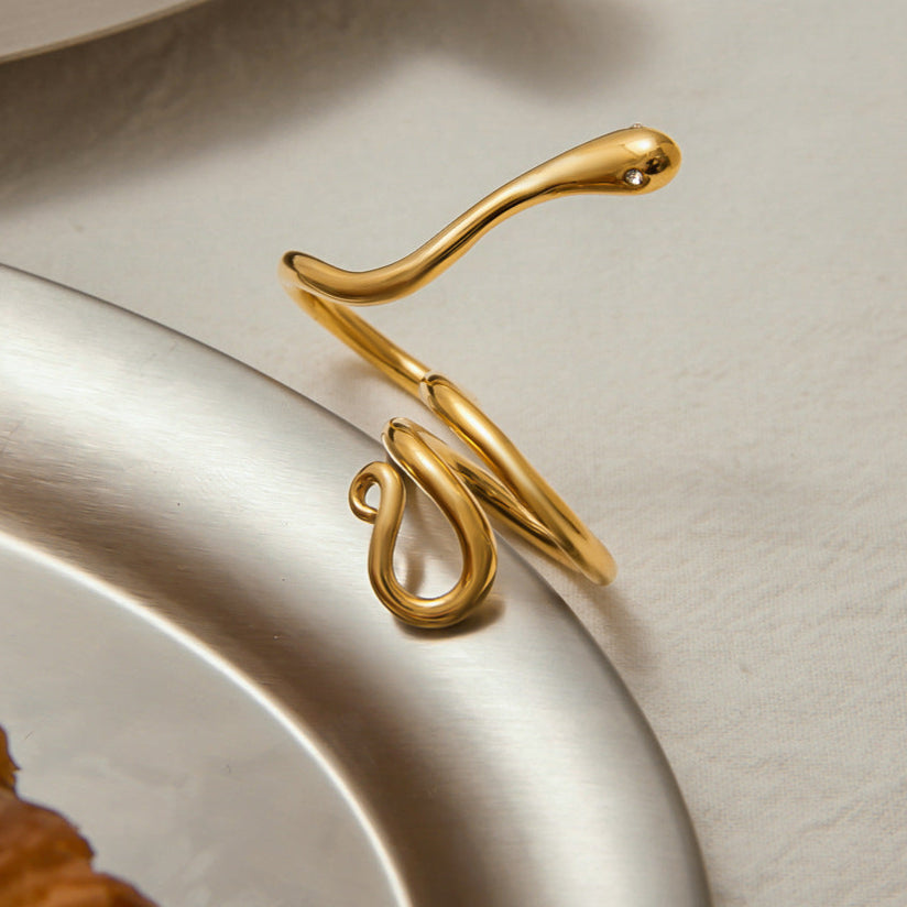 Anillo Serpiente Gemmie
