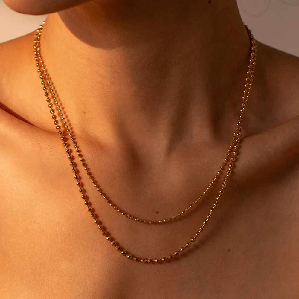 Collar Doble Cadena Siena