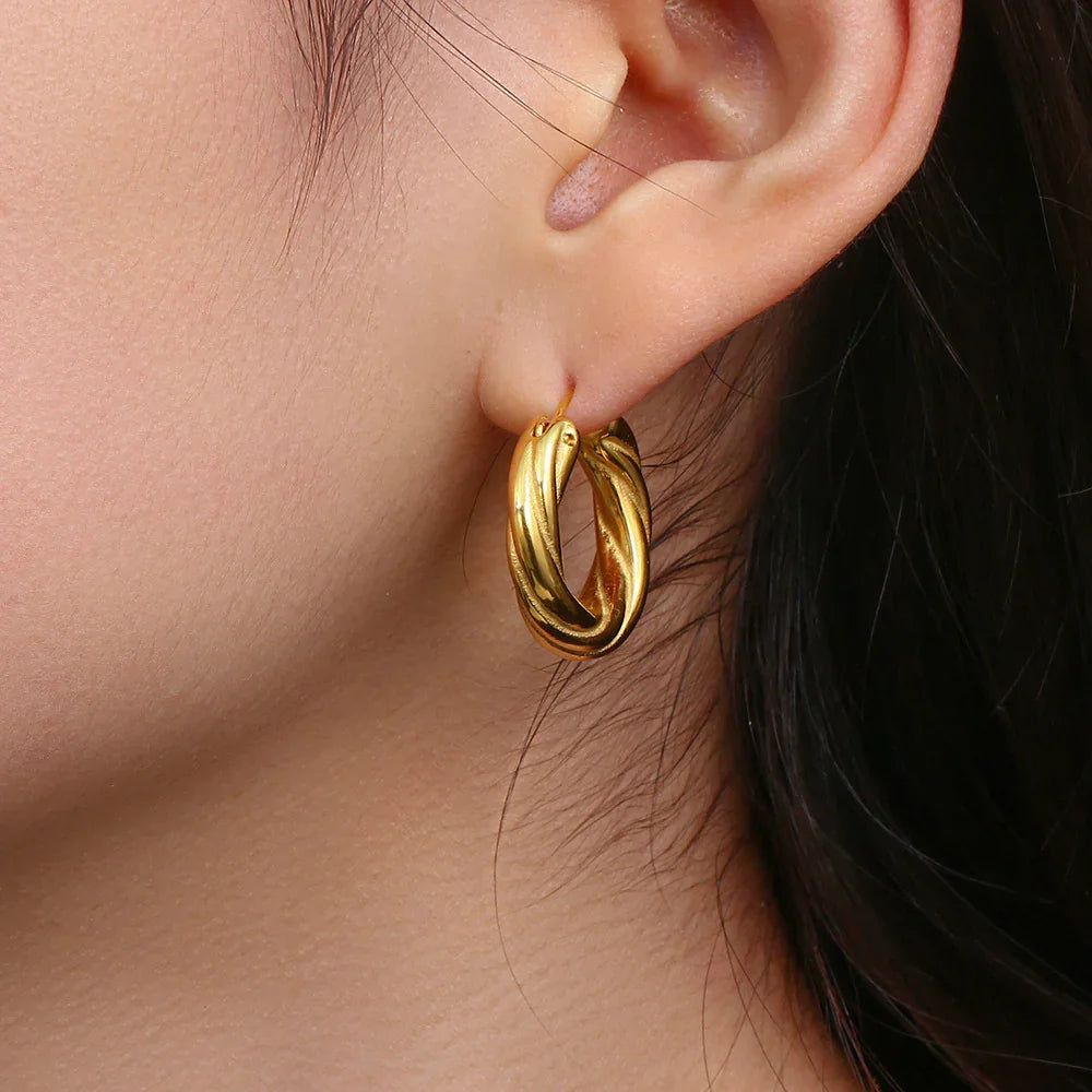 Aros Trenzados Denisse