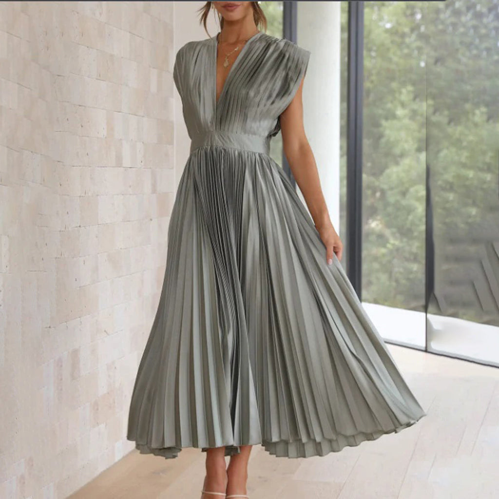 Marni | Vestido midi plisado atemporal