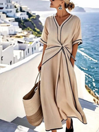 Aurora | Vestido relajado de escote en V