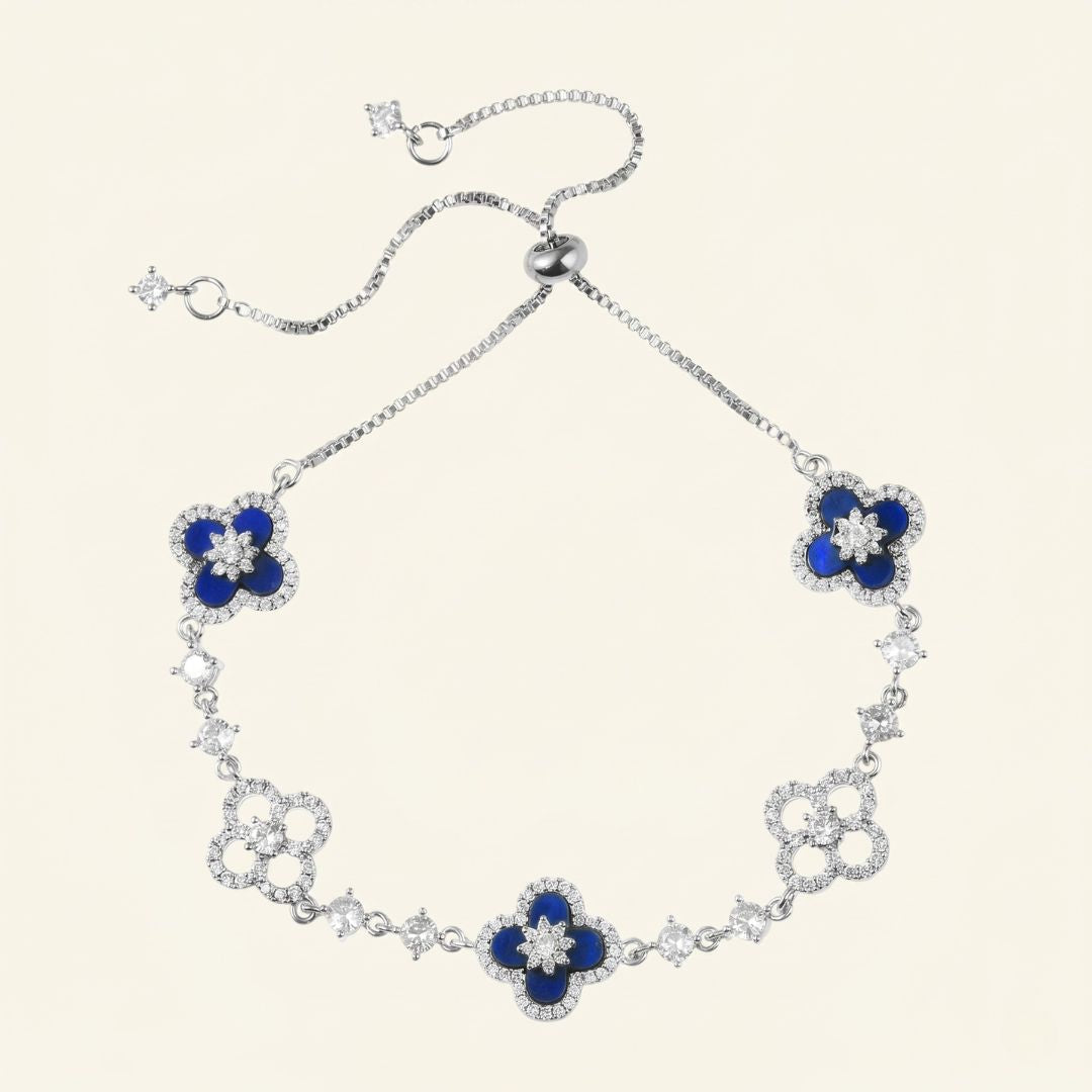 Pulsera Flor Brillante
