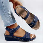 Sandales Flex Orthopédiques Margot en Cuir Élégant et Confortable