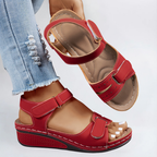 Sandales Flex Orthopédiques Margot en Cuir Élégant et Confortable