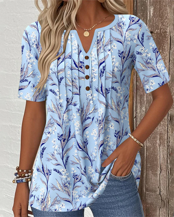 Alma™ | Bluse med blomsterprint