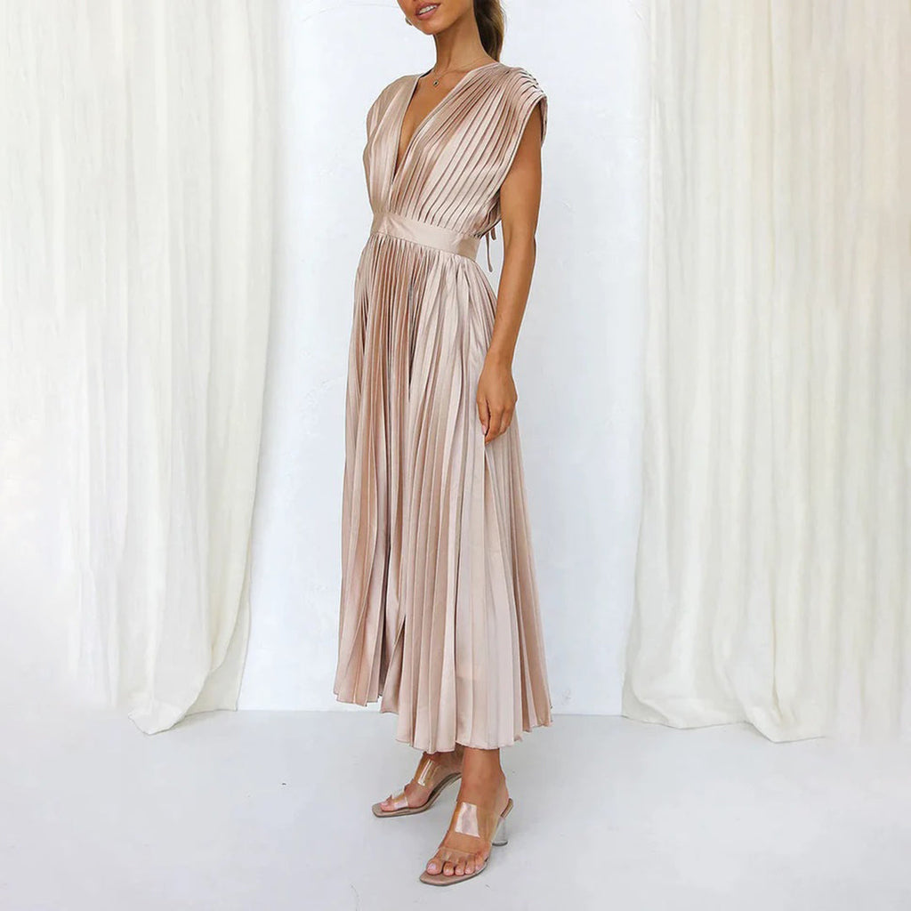 Marni | Vestido midi plisado atemporal