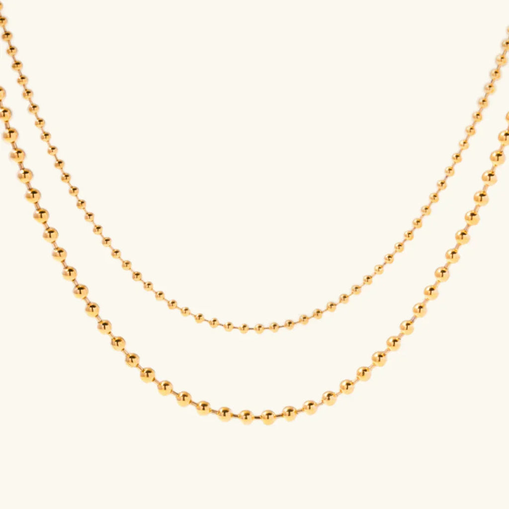 Collar Doble Cadena Siena