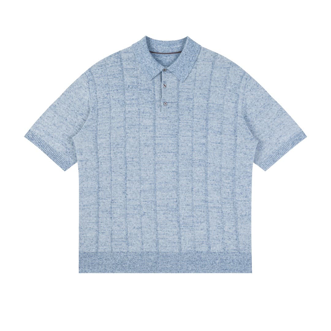 Paraggi | Polo de punto de lino y cáñamo