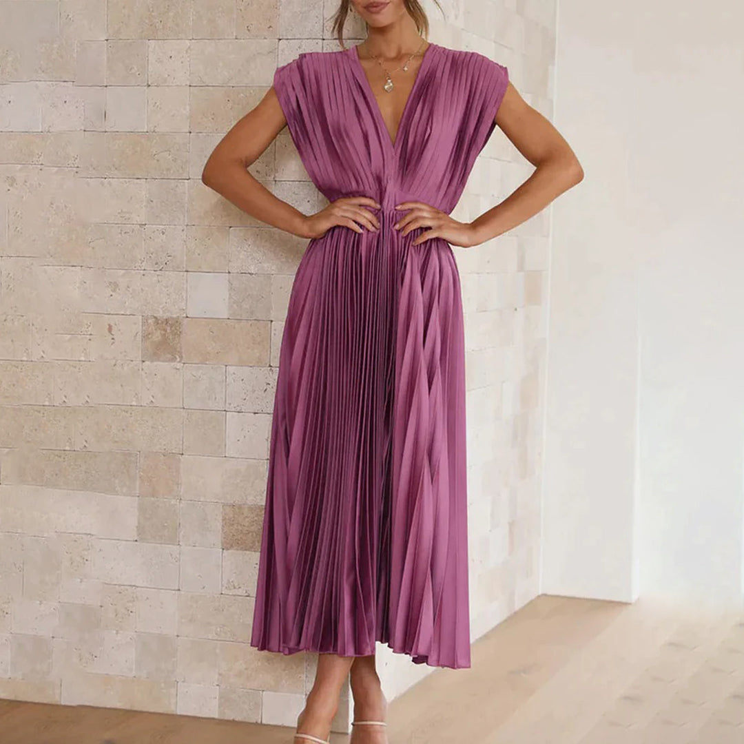 Marni | Vestido midi plisado atemporal