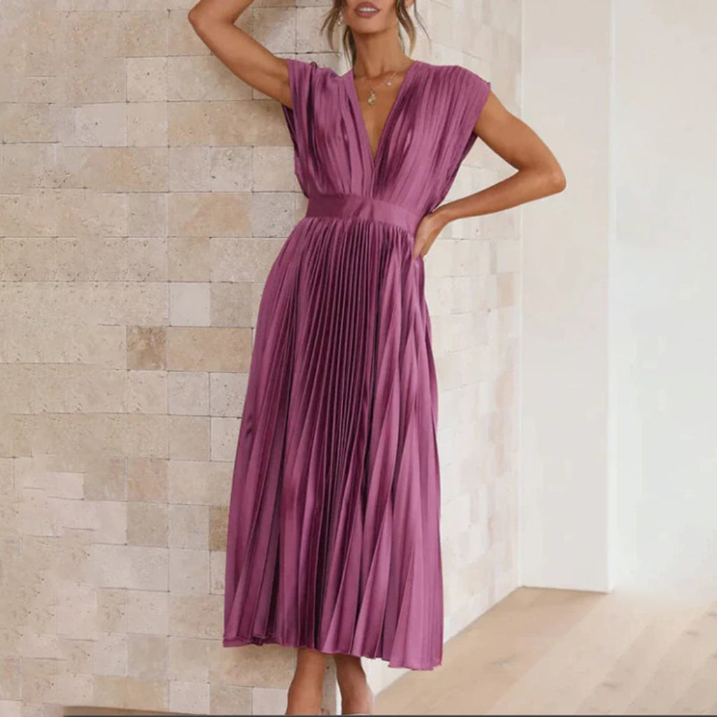 Marni | Vestido midi plisado atemporal