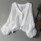 Aurora Linen Blouse