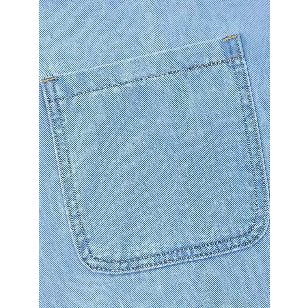 Saylor | Vestido Relajado Efecto Vaquero