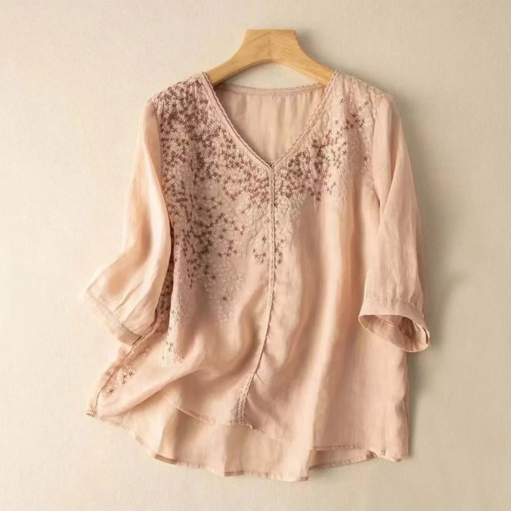 Elowen Linen Blouse