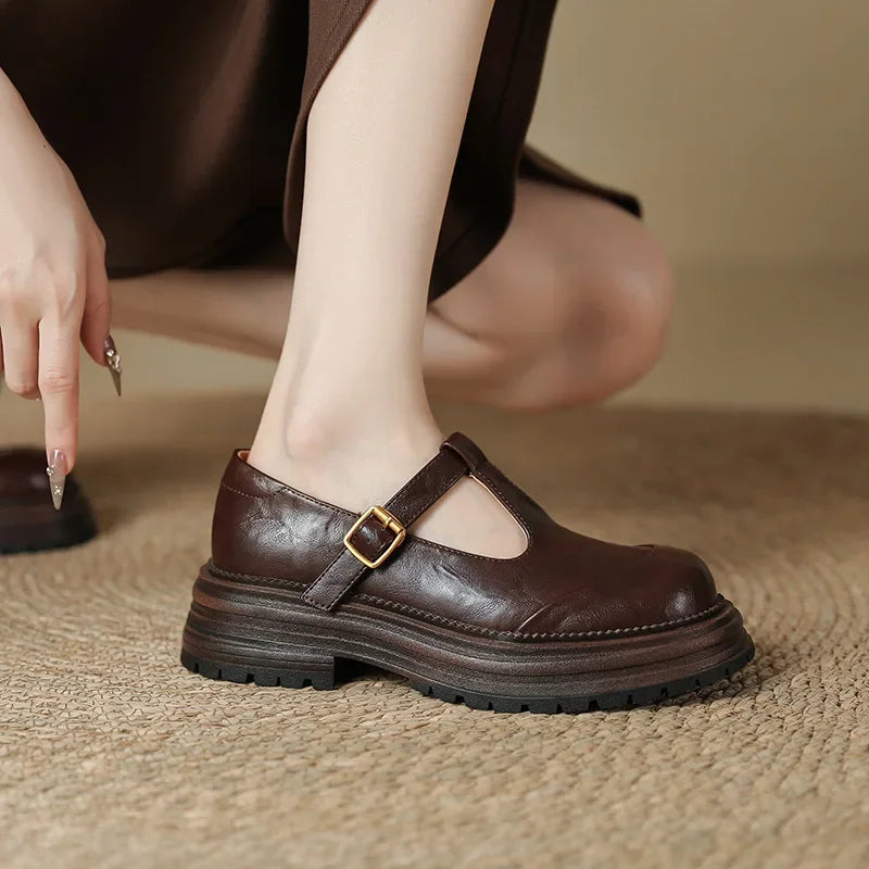 Mary Jane | Zapato de Piel Elegante