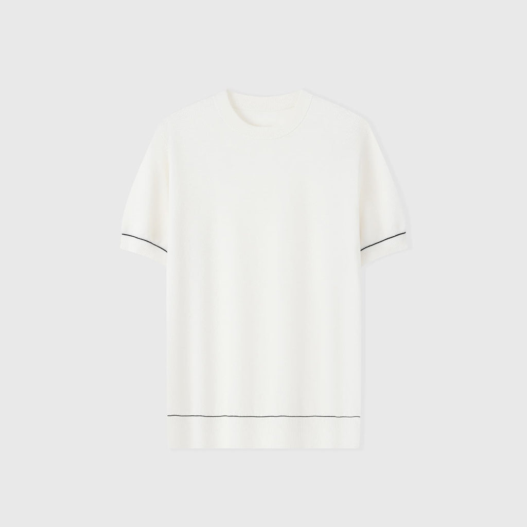 Arona | Camiseta de punto piqué con ribete