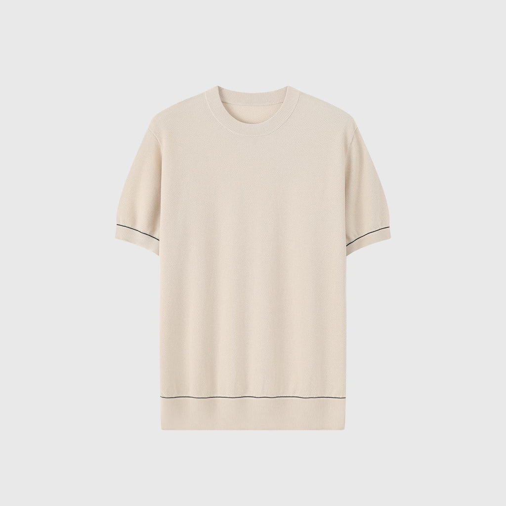Arona | Camiseta de punto piqué con ribete