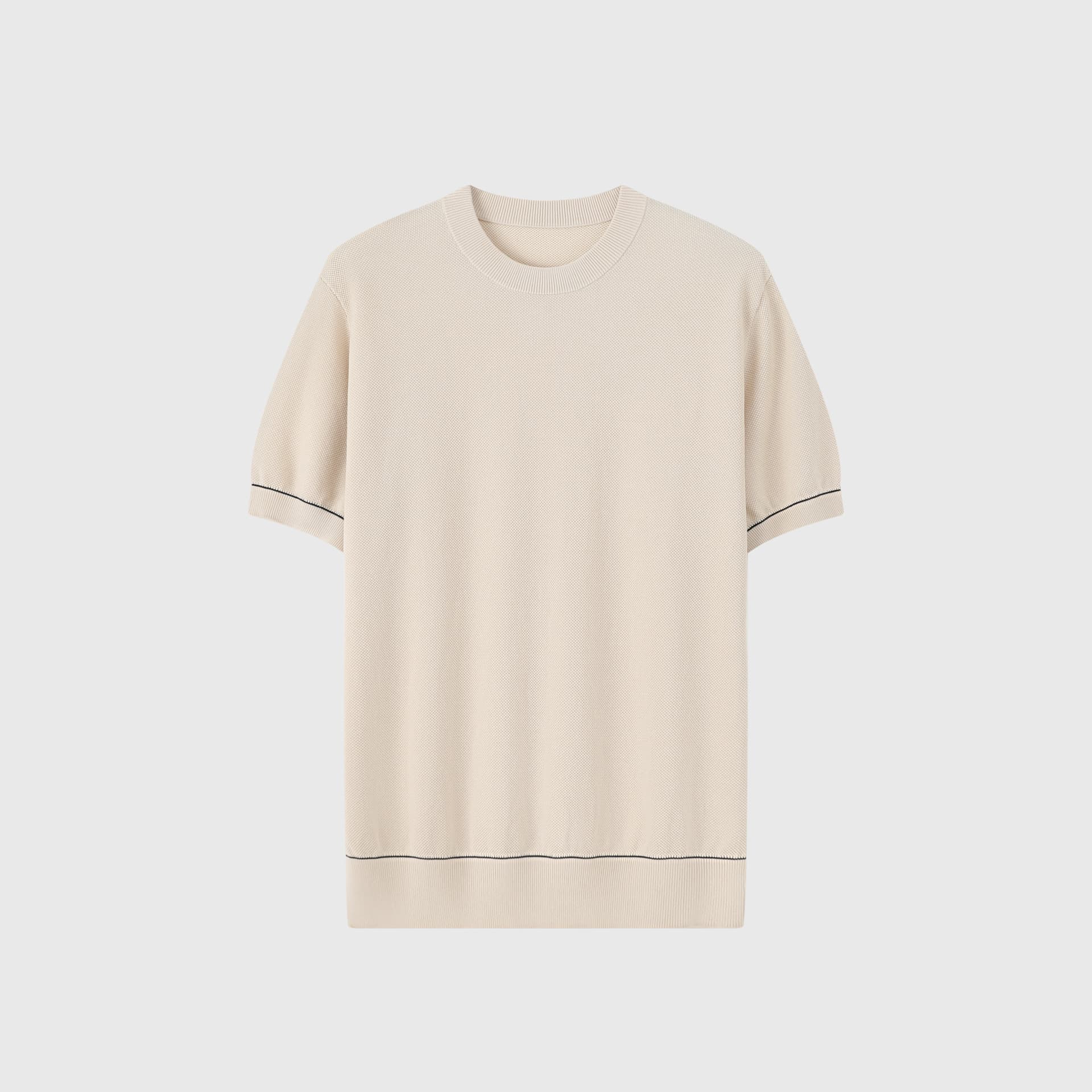 Arona | Camiseta de punto piqué con ribete