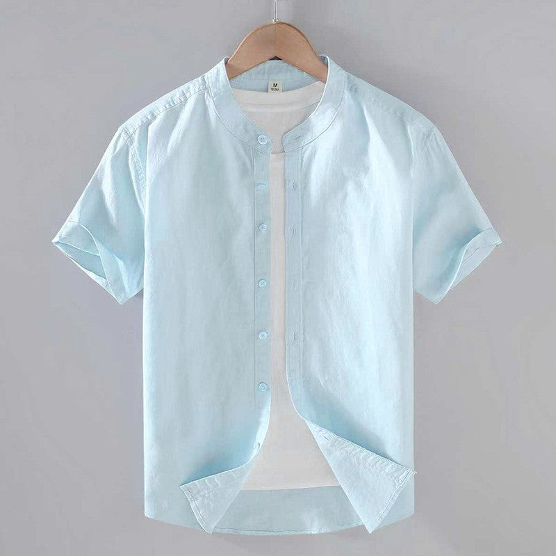 riviera-linen-shortsleeve-powder-blue