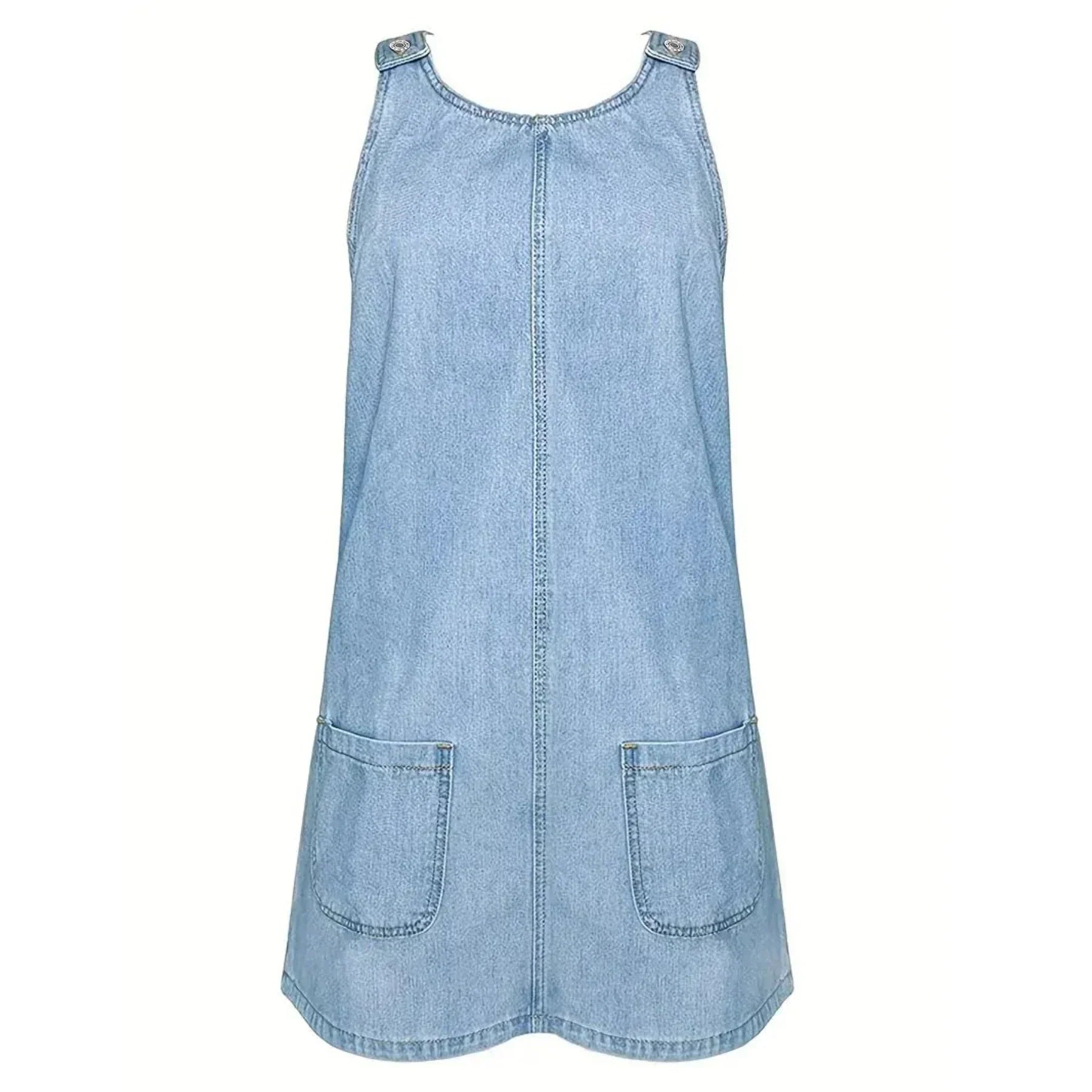 Saylor | Vestido Relajado Efecto Vaquero