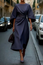Maya | Vestido con manga de farol
