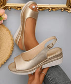 Sandales Orthopédiques Élégantes pour Femme - Maison Claire et Sylvie