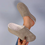 Chic Pantoufles Orthopédiques en Velours - Maison Claire et Sylvie