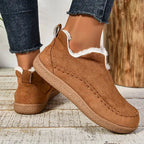 Chic Pantoufles Orthopédiques Eliza en Velours Luxe