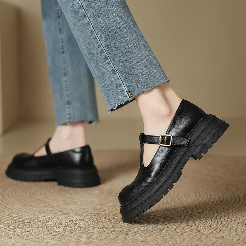 Mary Jane | Zapato de Piel Elegante