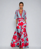 Eliana | Vestido A-line floral