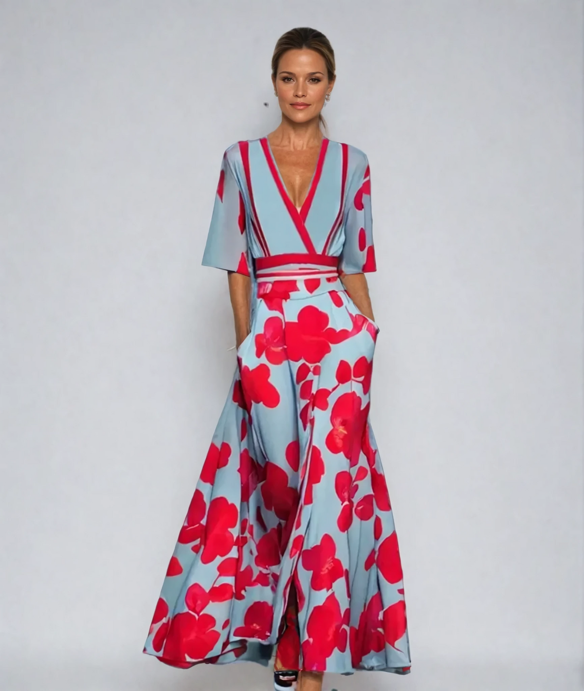 Eliana | Vestido A-line floral