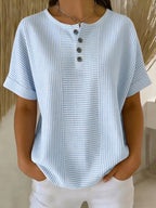 Belle | Relaxed Striped  Blouse