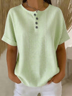 Belle | Relaxed Striped  Blouse