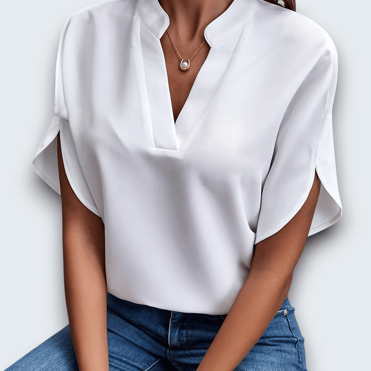 Aurore | Blusa drapeada
