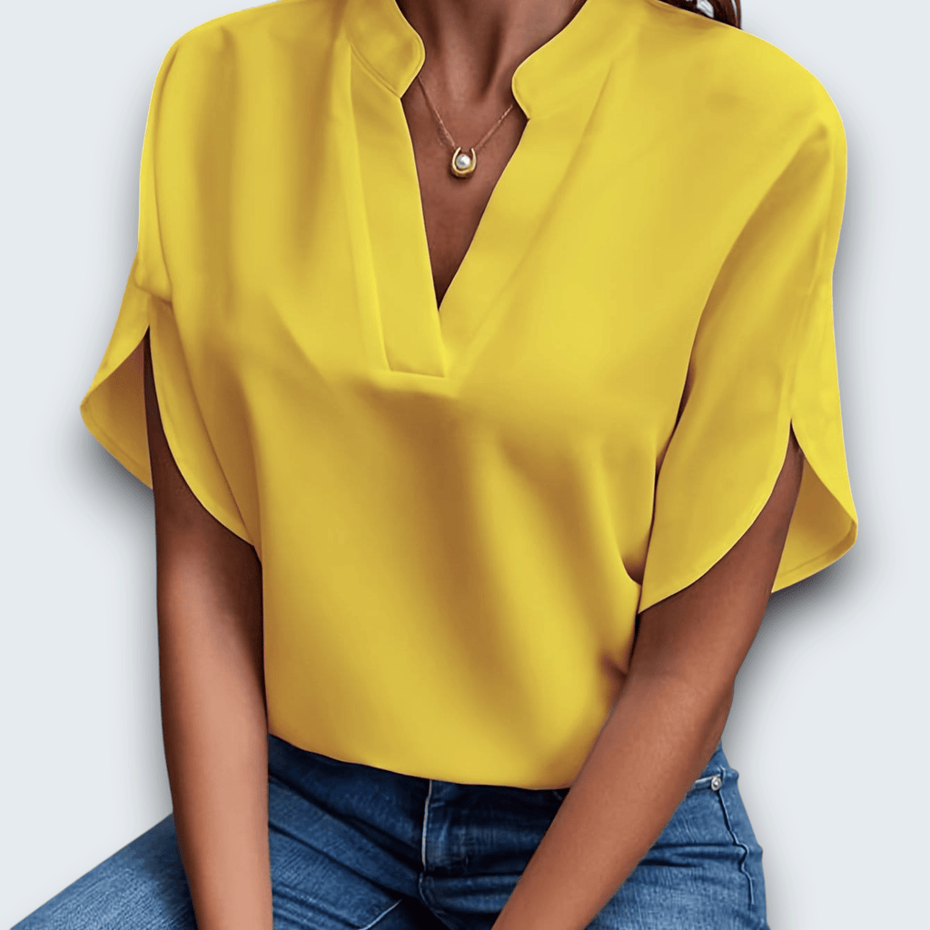 Aurore | Blusa drapeada