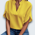 Aurore | Blusa drapeada