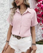 Lobke | Blusa de manga corta
