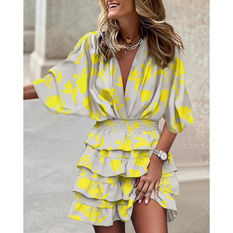 Zachi | Vestido midi floral