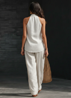 Zoë™ | Conjunto sin mangas y pantalón ancho
