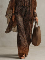 Boho Leopard Luxe 3-Piece Set