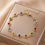 Pulsera con Forma de Corazón