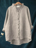 Lily - Blouse Légère Avec Volants