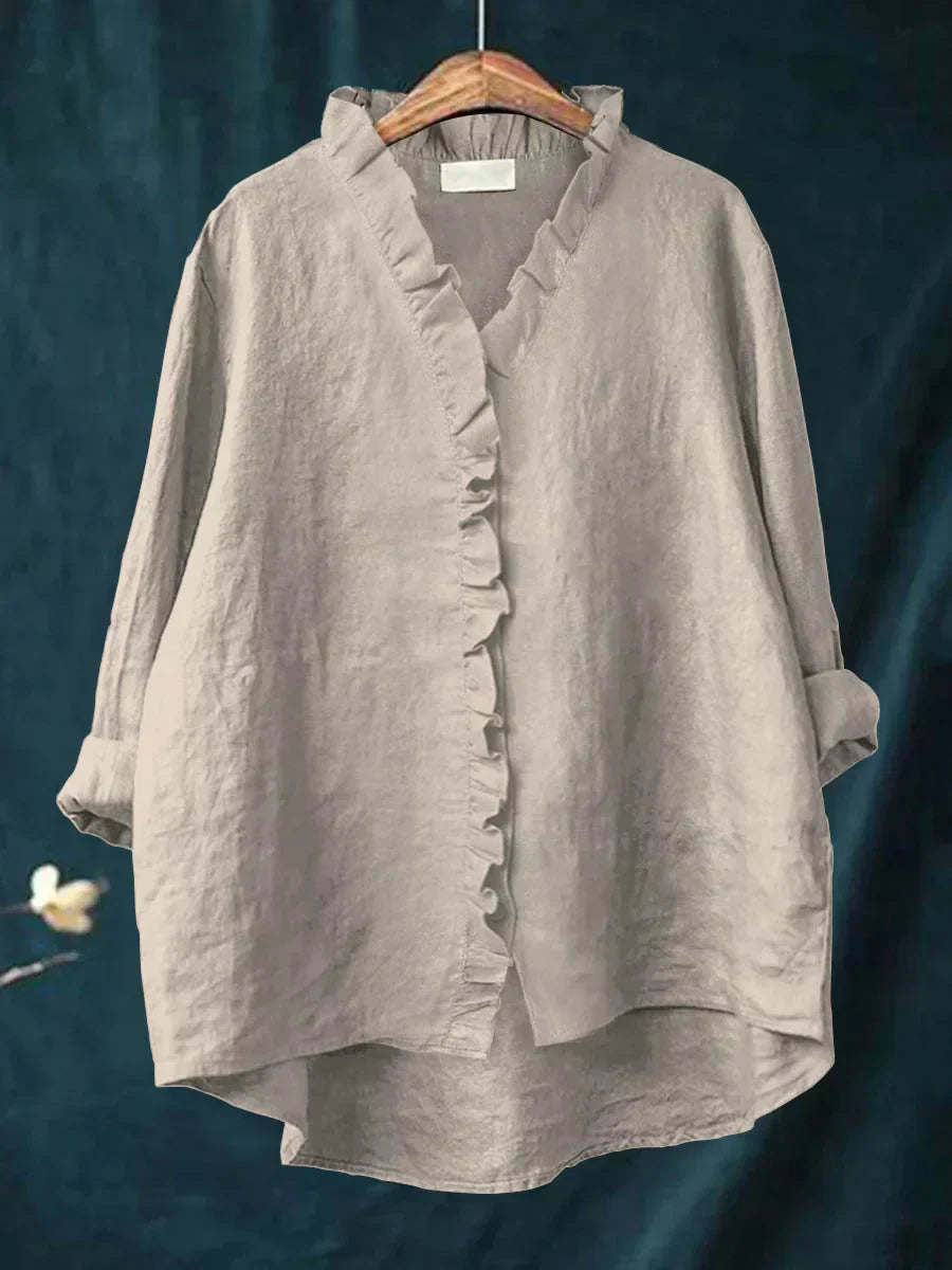Lily - Blouse Légère Avec Volants