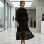 Eloah | Vestido midi de encaje
