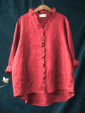 Lily - Blouse Légère Avec Volants
