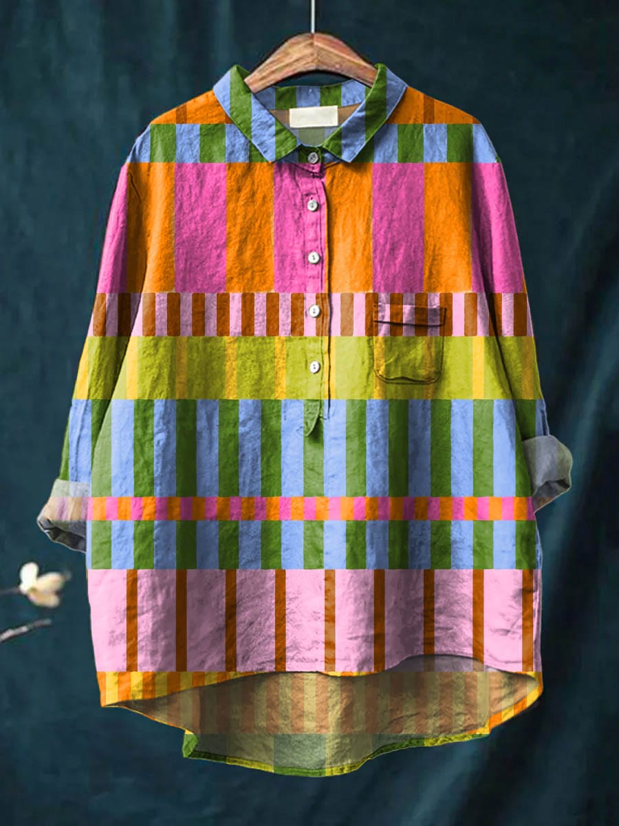 Margot | Blusa estampado de artista