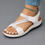 Sandales Orthopédiques Élégantes Sarah en Cuir Souple